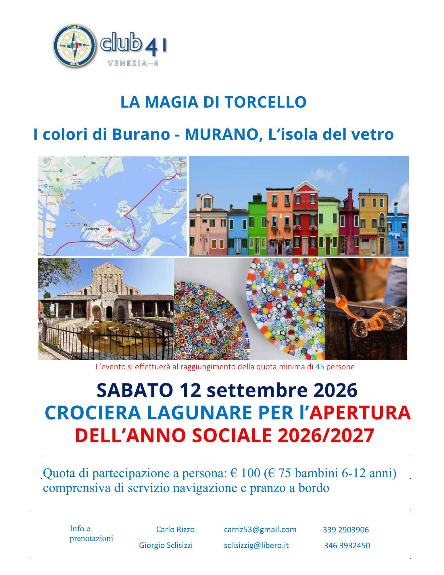 VENEZIA - Crociera Lagunare